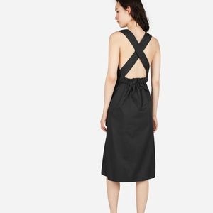 Everlane Clean Cotton Cross-Back Dress